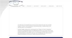 Desktop Screenshot of gmj.se